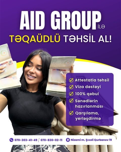 Xaricdə təhsil və iş bazarında risklərin idarə olunması: “AİD GROUP” və Nigar Fərhad modeli