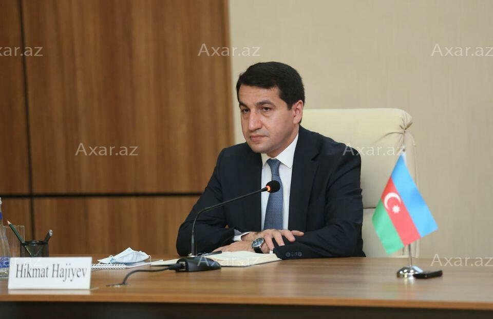 Hikmət Hacıyev Ermənistan nümayəndələri ilə görüşdü